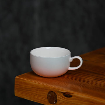 Gradient Ceramic Latte Mug (Artisan Designed and Hand Finished)