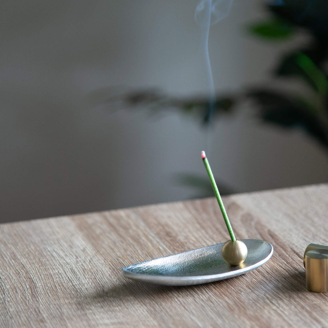 Incense Holder - Bamboo Leaf