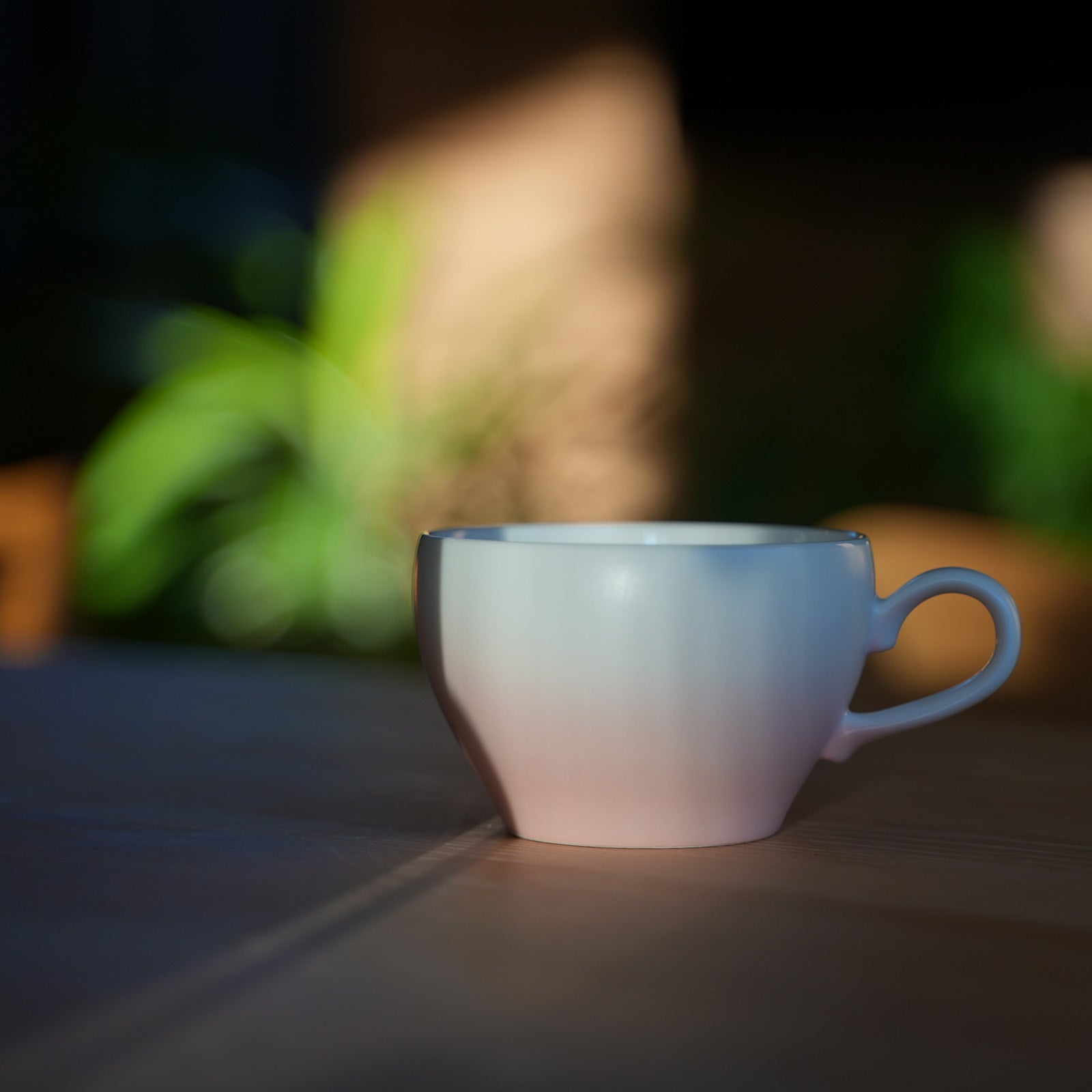 Gradient Ceramic Tapered Latte Mug (Artisan Designed and Hand Finished)