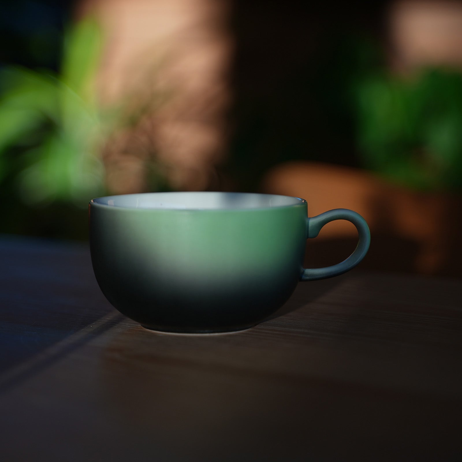 Gradient Ceramic Latte Mug  (Artisan Designed and Hand Finished)