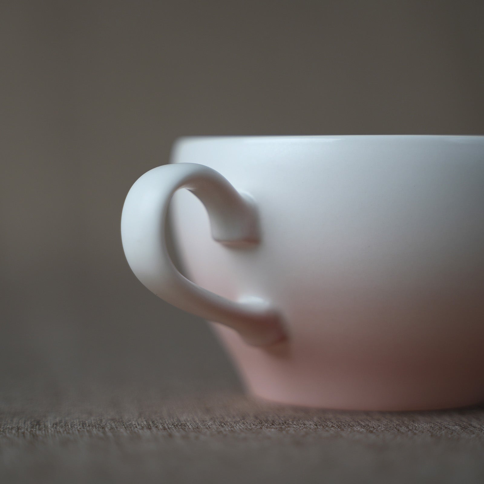Gradient Ceramic Tapered Latte Mug (Artisan Designed and Hand Finished)