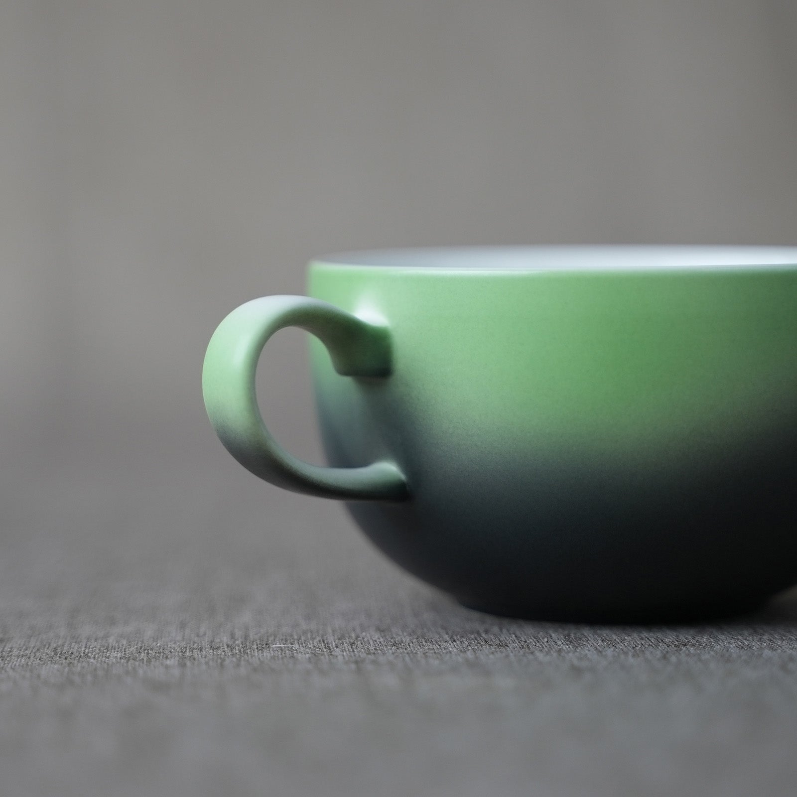 Gradient Ceramic Latte Mug  (Artisan Designed and Hand Finished)