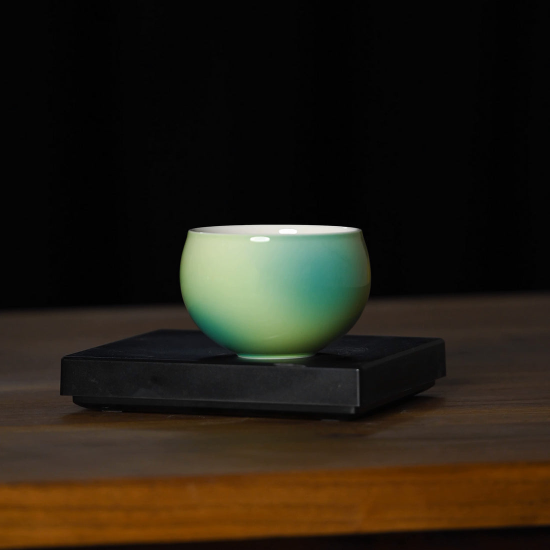 Gradient Ceramic Round Cup (Artisan Designed and Hand Finished)