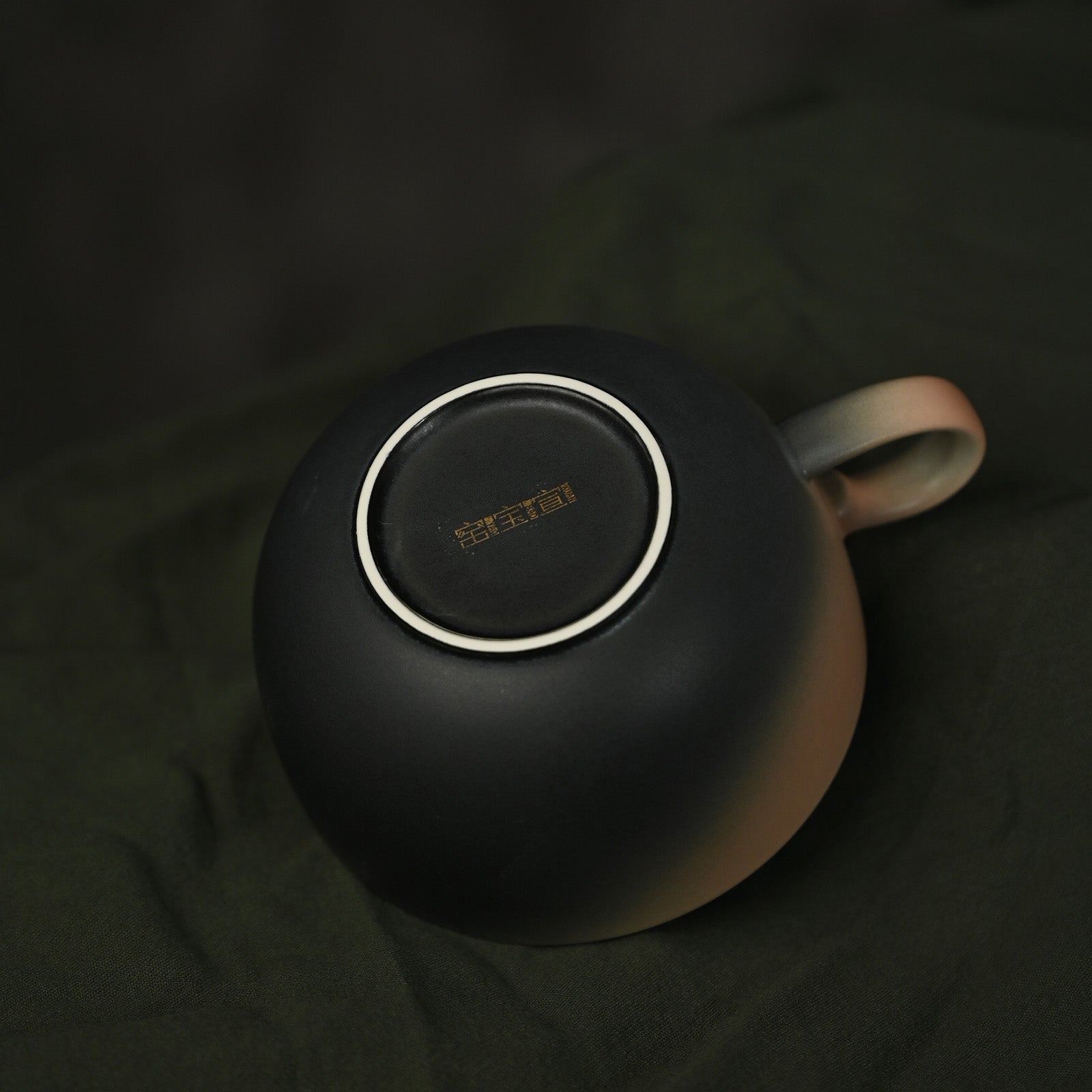 Gradient Ceramic Latte Mug  (Artisan Designed and Hand Finished)