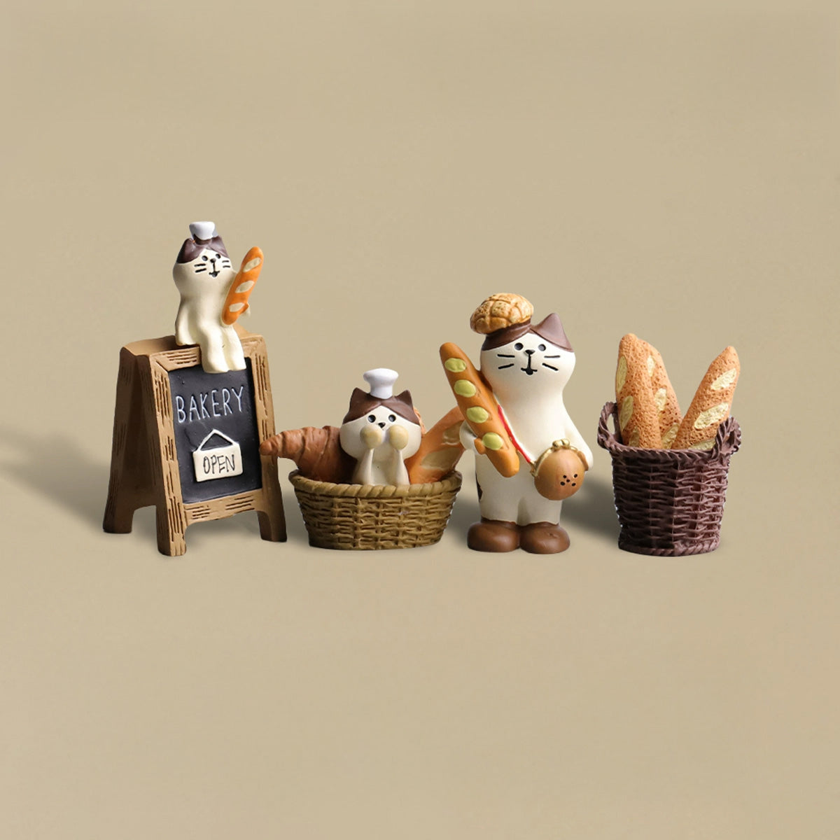 Cat Bakery Miniature Set