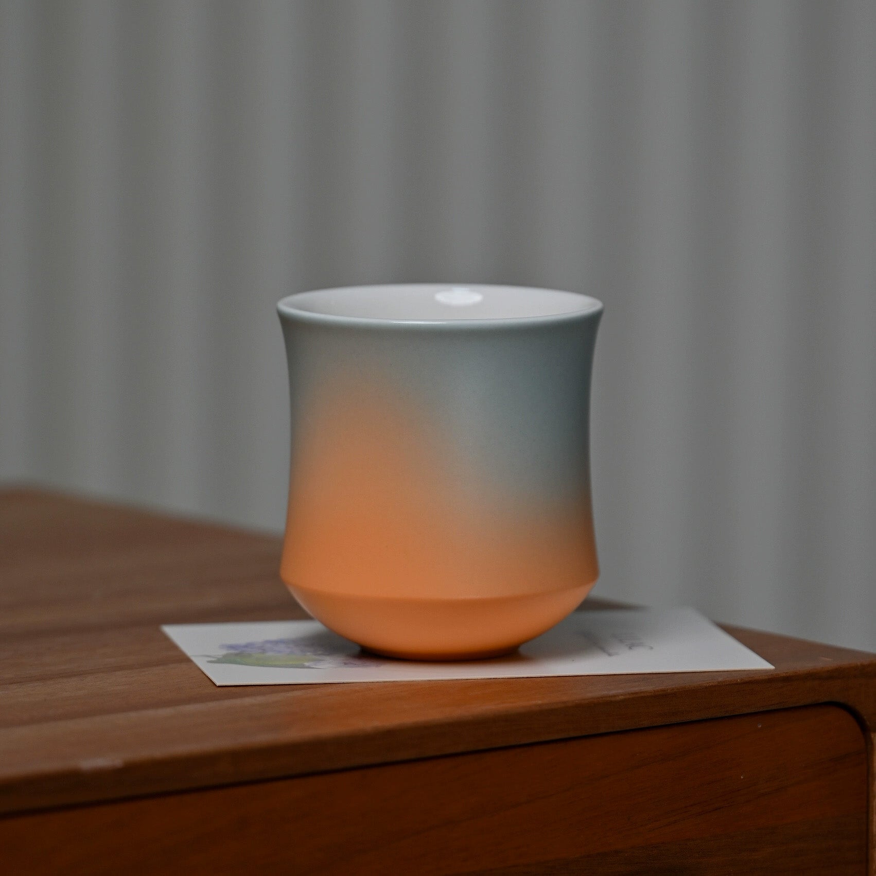 Gradient Ceramic Waist Cup (Artisan Designed and Hand Finished)