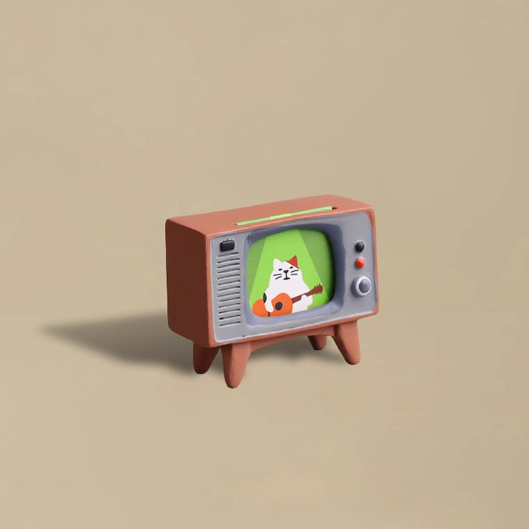 Lazy Summer Cat Miniature Set